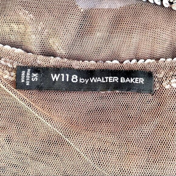 W118 by Walter Baker Mesh Sequin Tank - Picture 6 of 8